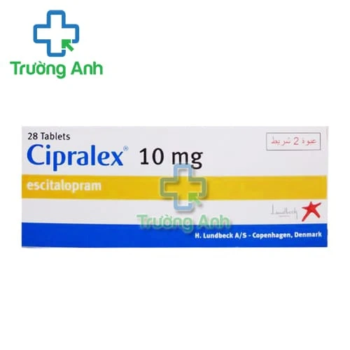 Cipralex 10mg Lundbeck - Thuốc điều trị trầm cảm, rối loạn lo âu
