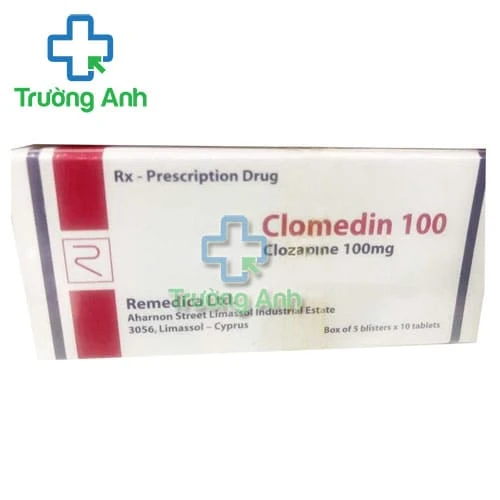 Clomedin 100 - Thuốc điều trị tâm thần phân liệt mãn tính