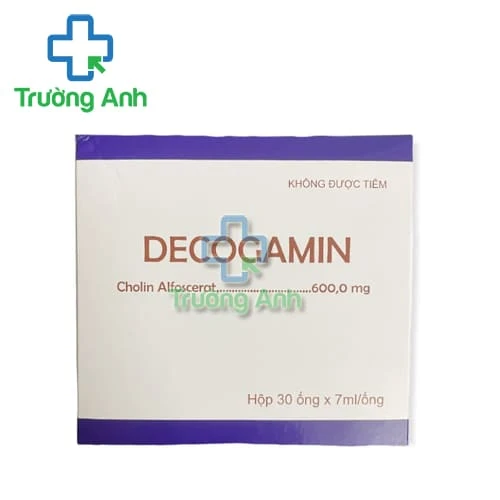 Decogamin 600mg Medisun - Thuốc điều trị đột quỵ, suy giảm trí nhớ