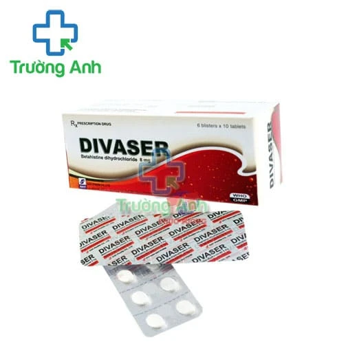 Divaser 8mg Davipharm - Thuốc điều trị hội chứng Meniere