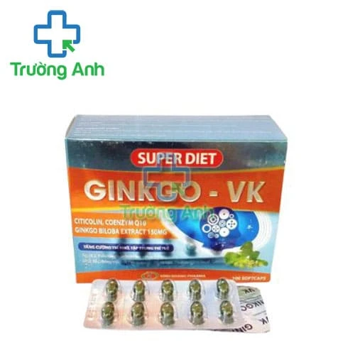 Ginkgo-VK - Hỗ trợ tăng cường lưu thông máu