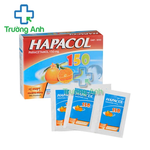 Hapacol 150mg DHG - Thuốc giảm đau, hạ sốt cho trẻ em