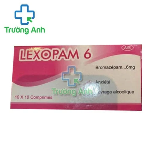 Lexopam 6 MS - Thuốc điều trị ngắn hạn chứng lo âu