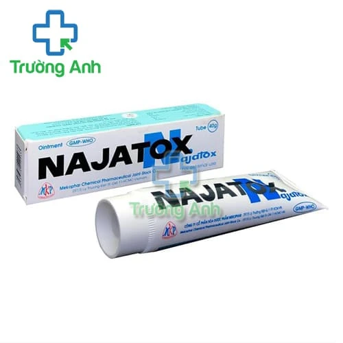 Najatox 40g Mekophar - Thuốc mỡ giúp giảm đau, chống viêm hiệu quả