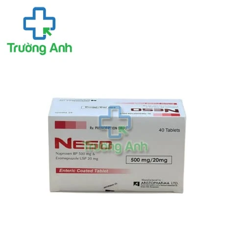 Neso 500mg/20mg - Thuốc giảm đau của Bangladesh