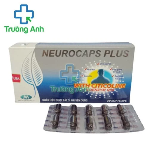 Neurocaps Plus High Tech USA - Hỗ trợ tuần hoàn não, suy giảm trí nhớ