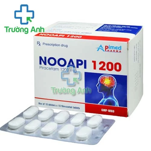 Nooapi 1200 Apimed - Thuốc điều trị hội chứng tâm thần thực thể