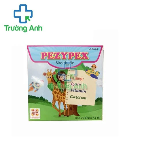Pezypex - Hỗ trợ bổ sung canxi và vitamin cho cơ thể