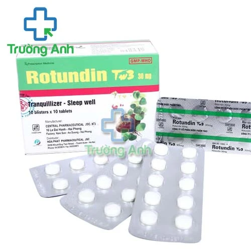 Rotundin Tw3 - thuốc điều trị mất ngủ