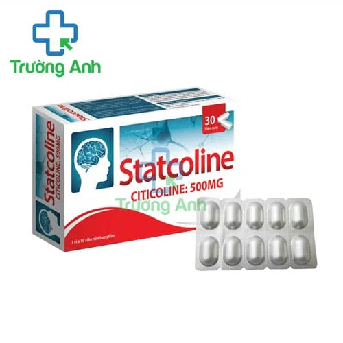 Statcoline 500mg - Giúp giảm triệu chứng thiểu năng tuần hoàn não