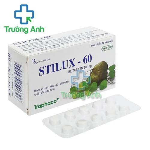 Stilux-60 Traphaco - Thuốc an thần, gây ngủ, giảm đau
