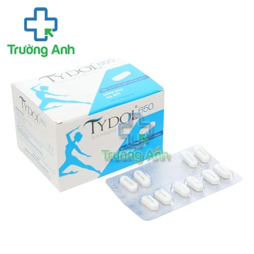 Tydol 650mg OPV (100 viên) - Thuốc giảm đau, hạ sốt thể nhẹ và vừa