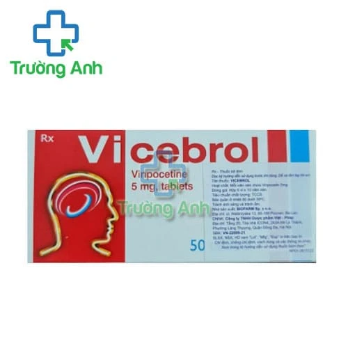 Vicebrol 5mg Biofarm - Thuốc điều trị đột quỵ, xơ vữa động mạch
