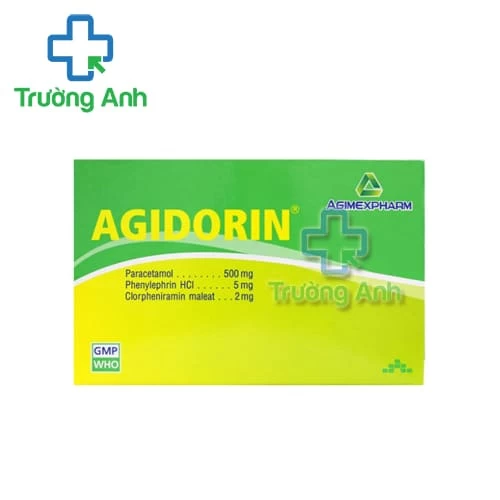 Agidorin - Thuốc giảm đau, hạ sốt của Agimexpharm