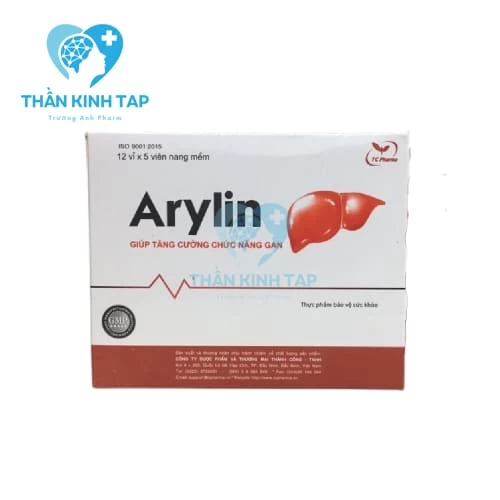Arylin  - Sản phẩm giúp tăng cường chức năng gan