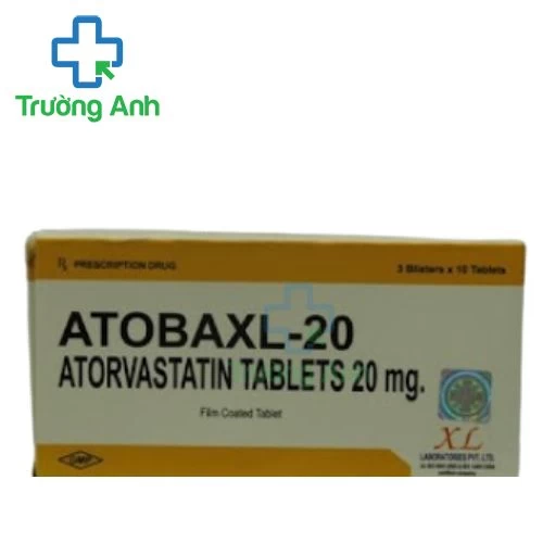 Atobaxl-20 - Thuốc hỗ trợ điều trị nồng độ Triglyceride trong máu tăng