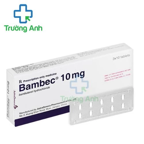 Bambec 10mg - Thuốc điều trị hen phế quản, viêm phế quản mãn tính