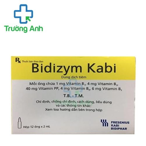 Bidizym Kabi - Thuốc phòng và điều trị các bệnh thiếu vitamin B