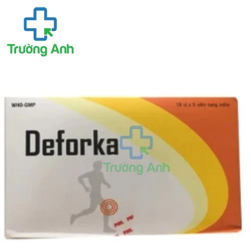 Deforka - Bổ sung vitamin và các khoáng chất thiết yếu