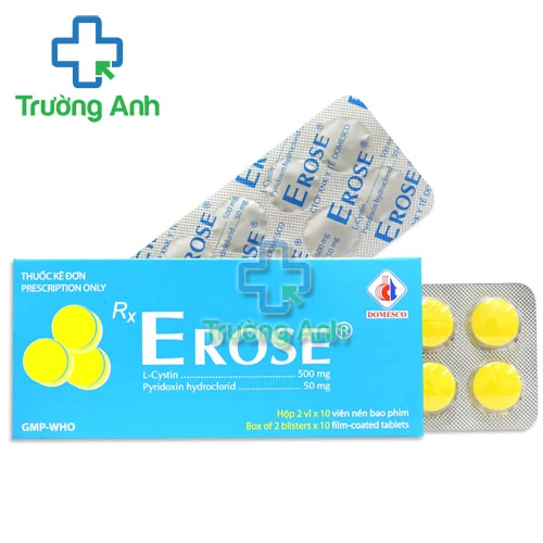 Erose - Thuốc điều trị bệnh về biểu bì, tổn thương giác mạc