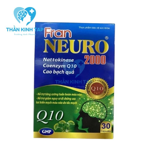 Fran Neuro 2000 - Hỗ trợ tăng cường tuần hoàn máu não