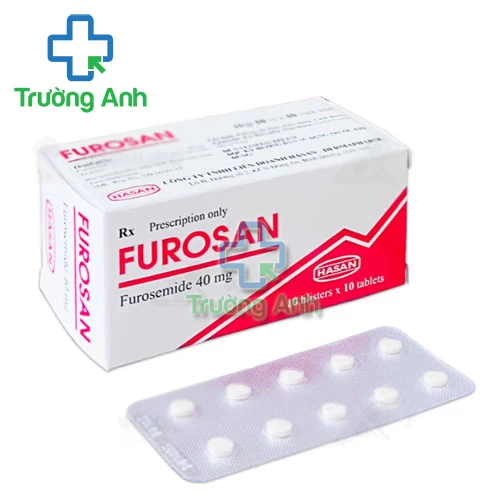 Furosan - Thuốc điều trị trường hợp phù nề và tăng huyết áp