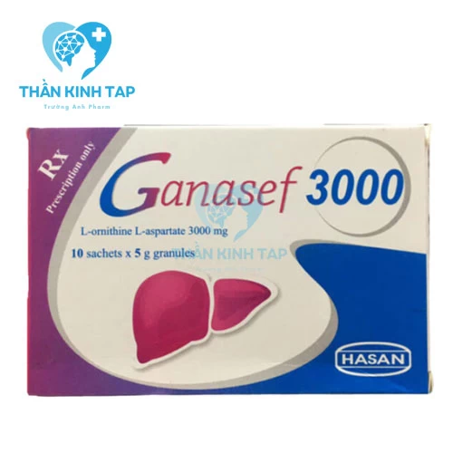 Ganasef 3000 - Điều trị các biến chứng bệnh gan