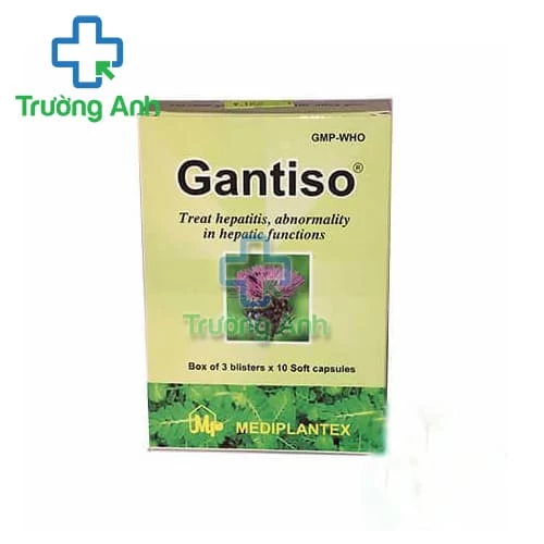 Gantiso - Phòng và điều trị tổn thương gan