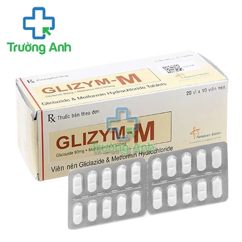 Glizym-M -  Thuốc điều trị đái tháo đường tuýp 2