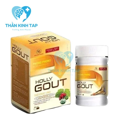 Holly Gout - Giảm đau do gout, giảm acid uric