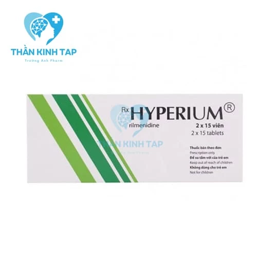  Hyperium - Thuốc điều trị tăng huyết áp