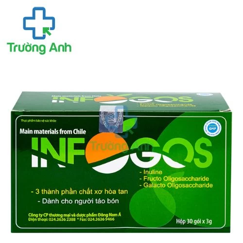 Infogos - Hỗ trợ làm giảm nguy cơ táo bón