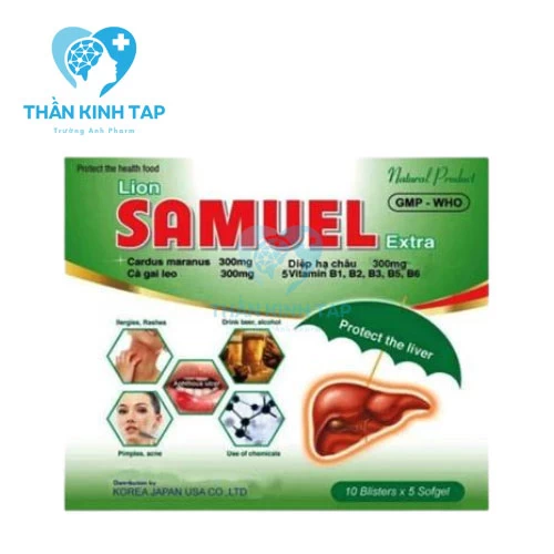 Lion Samuel Extra - Thanh nhiệt, giải độc, mát gan