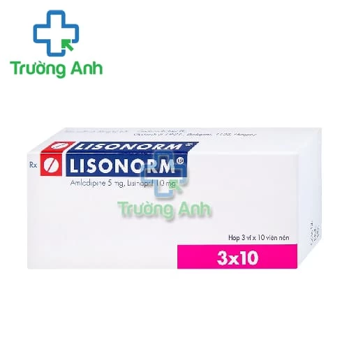 Lisonorm - Thuốc điều trị tăng huyết áp vô căn hiệu quả