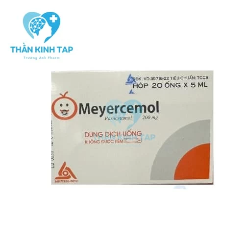 Meyercemol - Thuốc điều trị các cơn đau từ nhẹ đến vừa