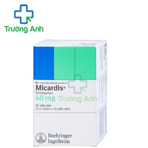 Micardis 40mg - Thuốc điều trị tăng huyết áp vô căn ở người lớn