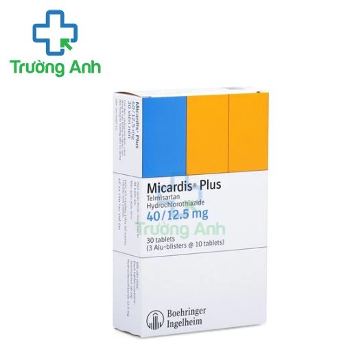 Micardis Plus 40/12,5mg - Thuốc điều trị tăng huyết áp vô căn