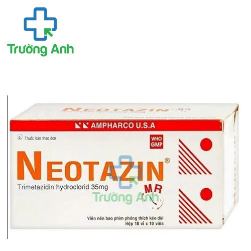Neotazin MR - Thuốc hỗ trợ điều trị cơn đau thắt ngực