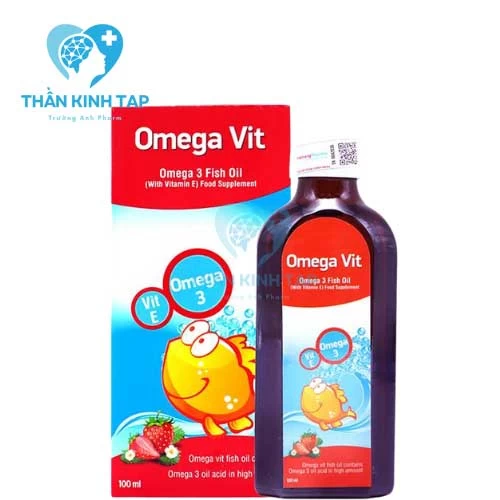 Omega Vit - Dầu cá bổ sung Omega 3, DHA, EPA