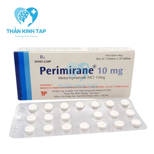 Perimirane - Thuốc điều trị nôn, buồn nôn, khó tiêu