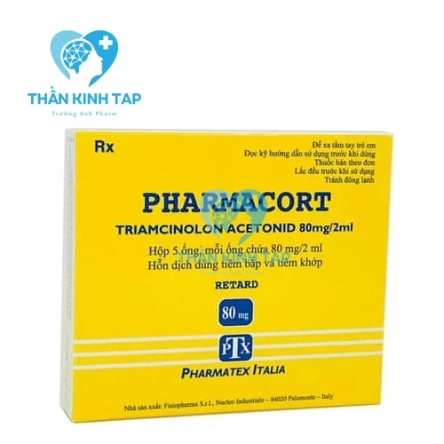 Pharmacort 80mg/2ml Fisiopharma