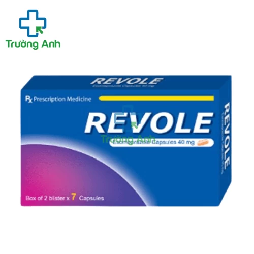 Revole 40mg - Thuốc điều trị viêm loét dạ dày, trào ngược dạ dày thực quản