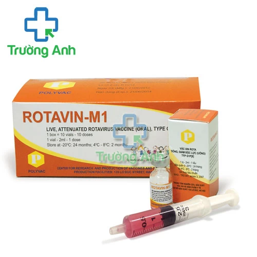 Rotavin-M1- Thuốc phòng tiêu chảy cấp do vi rút Rota gây ra