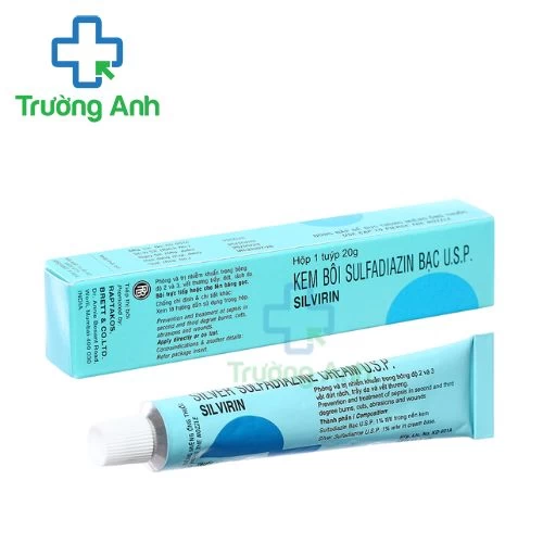 Silvirin cream - Thuốc phòng ngừa và điều trị nhiễm khuẩn