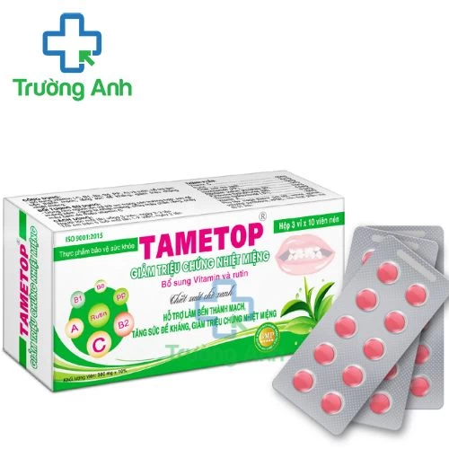 Tametop - Hỗ trợ điều trị loét miệng, lưỡi, lợi