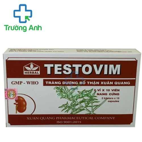 Testovim - Thuốc hỗ trợ bổ thận, tráng dương