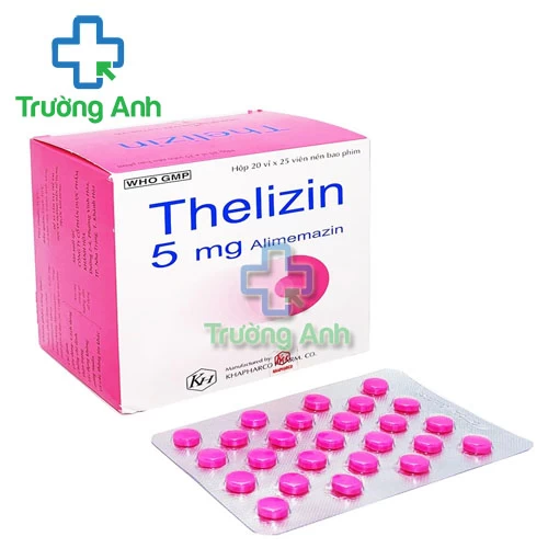 Thelizin - Thuốc điều trị dị ứng hô hấp và bệnh ngoài da