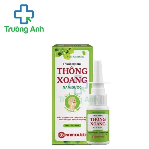 Thông xoang Nam Dược - Thuốc điều trị nghẹt mũi, chảy nước mũi