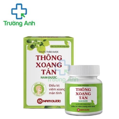 Thông xoang tán Nam Dược - Thuốc điều trị viêm mũi, viêm xoang