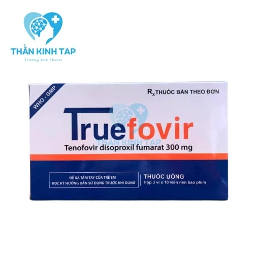 Truefovir - Thuốc điều trị và phòng ngừa HIV tuýp 1
